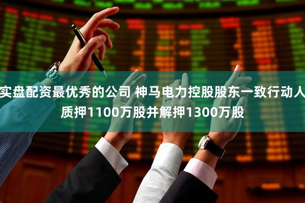 实盘配资最优秀的公司 神马电力控股股东一致行动人质押1100万股并解押1300万股